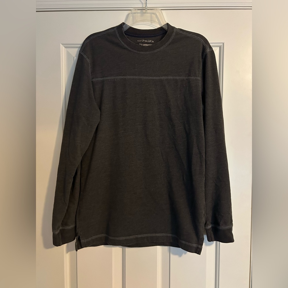 Men's Dark Gray Bass & Co. long sleeve
